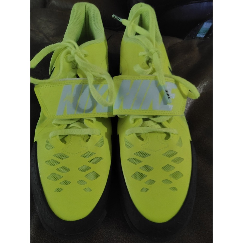 Nike Zoom SD4 TrackField Throwing Shoes Volt Neon Yellow Black 685134-701 US 7.5
